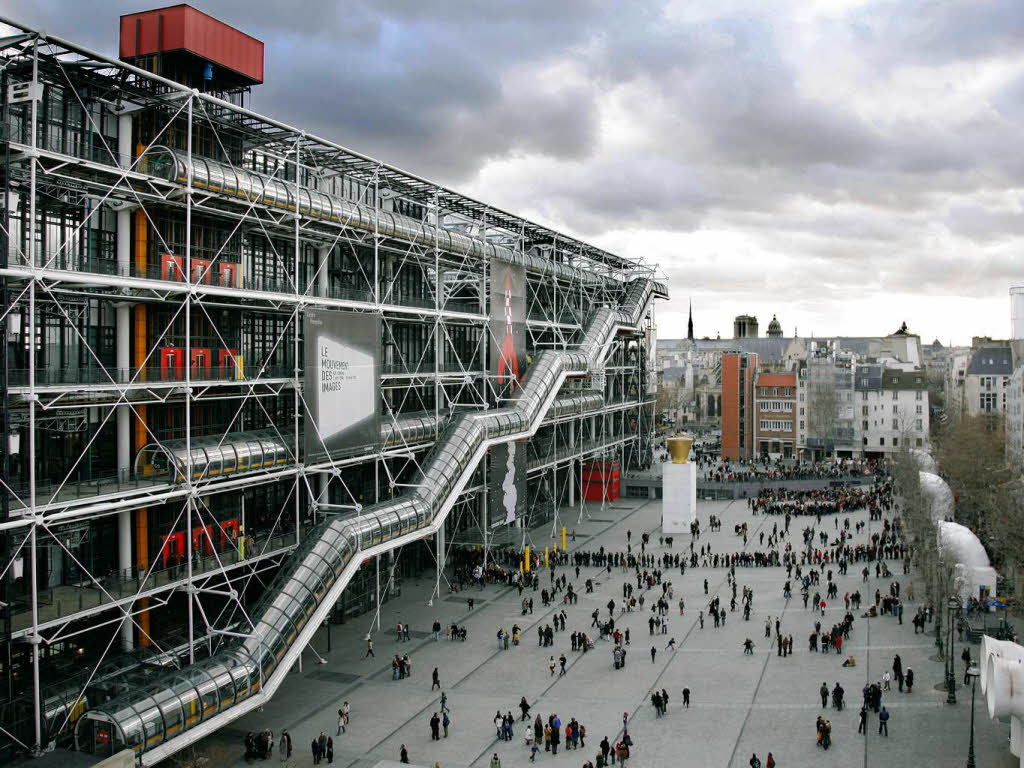 Centro Pompidou Richard Rogers Piano