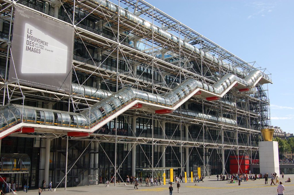 Richard Rogers Centro Pompidou