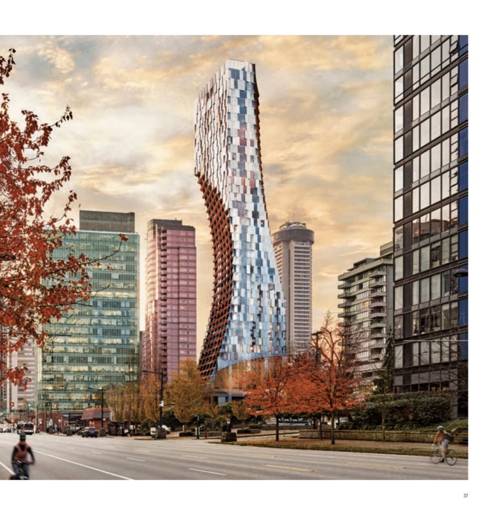 Alberni by kengo Kuma tower is the architectural twist to be soon unveiled in Vancouver